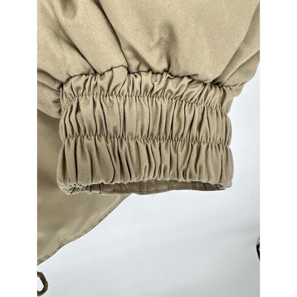 Vintage 90s CABELA'S Premier Northern GOOSE DOWN XL Tan Parka HUNTING hooded - Picture 16 of 16